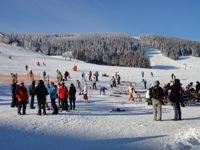 Skipiste in Oberwiesenthal